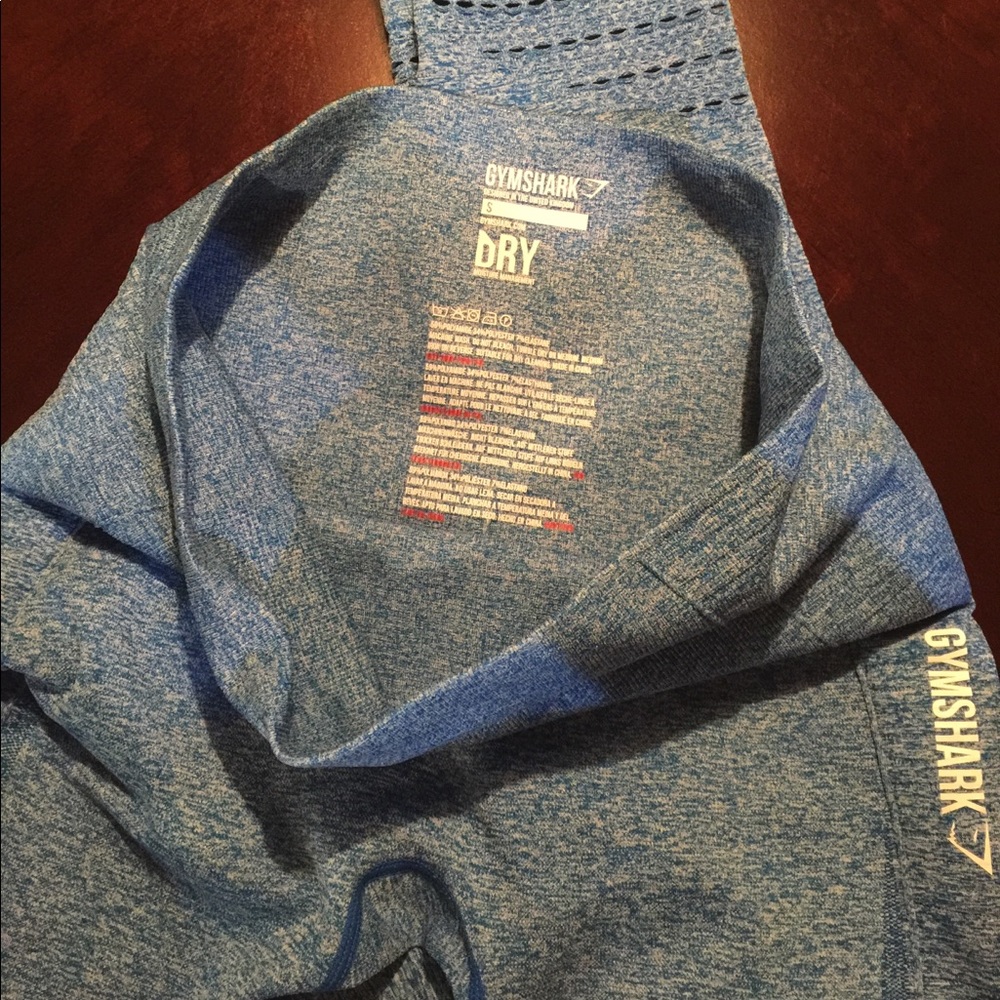 Brand NEW Gymshark Seamless Legging Small Blue